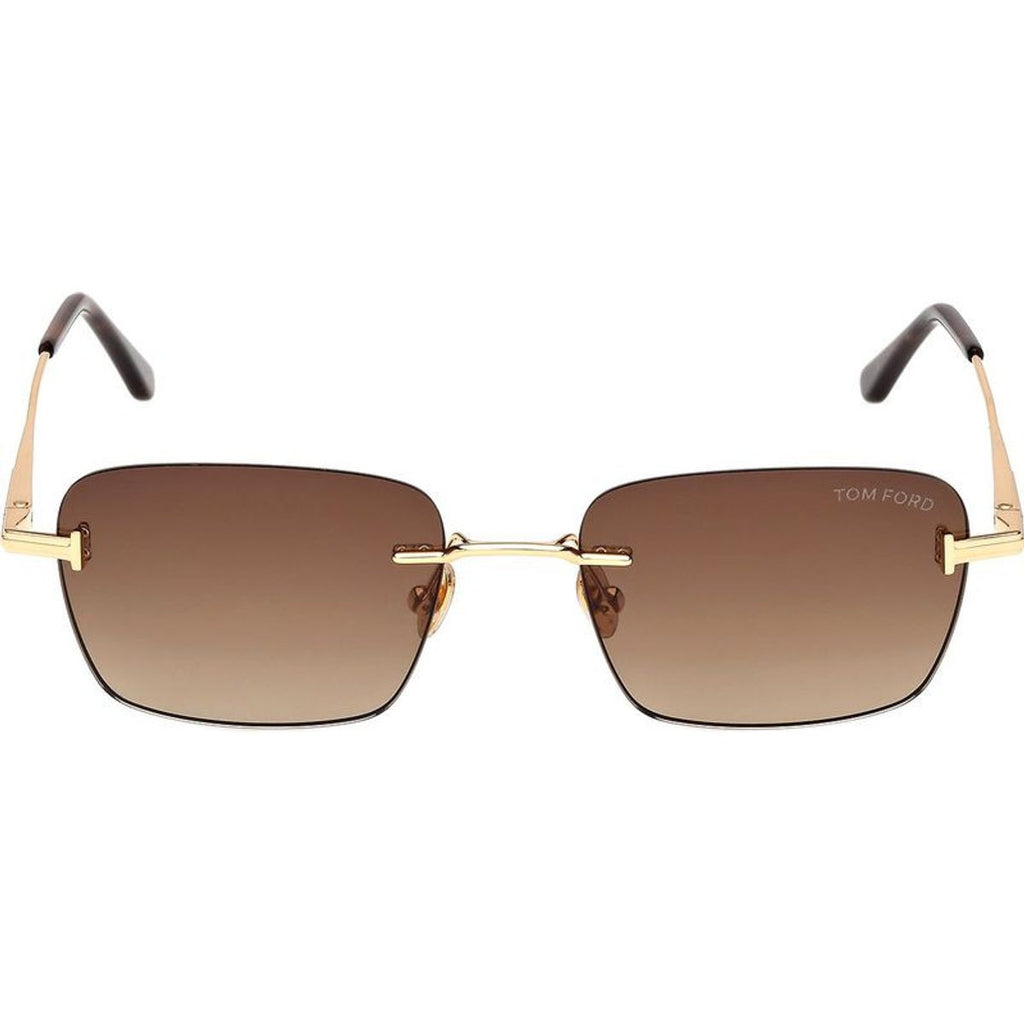 Jake 02 FT1354, Shiny Deep Gold/Brown Gradient Lenses