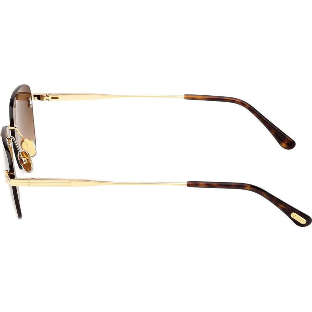 Jake 02 FT1354, Shiny Deep Gold/Brown Gradient Lenses