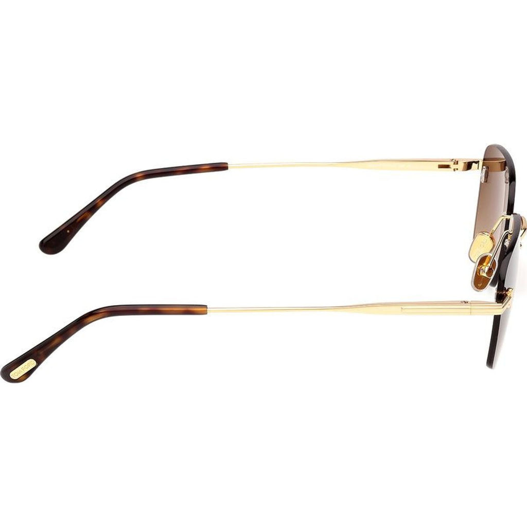 Jake 02 FT1354, Shiny Deep Gold/Brown Gradient Lenses