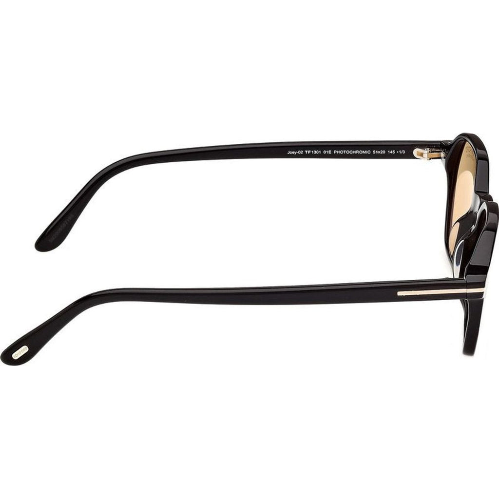 Joey 02 FT1301, Shiny Black/Brown Photochromic Lenses