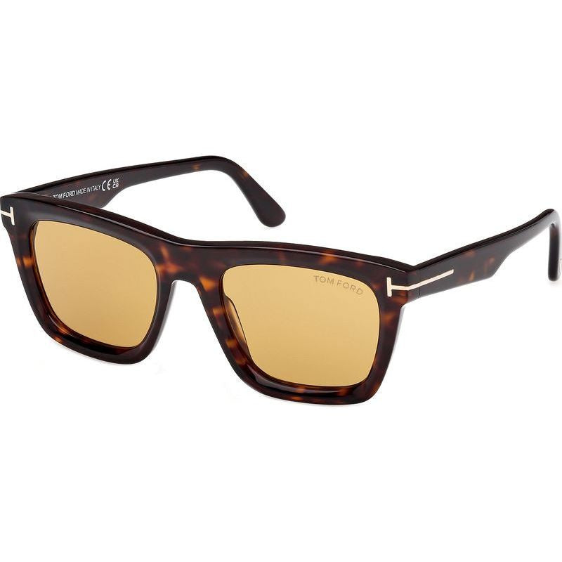 Lelio FT1207, Dark Havana/Light Brown Lenses