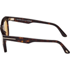 Lelio FT1207, Dark Havana/Light Brown Lenses