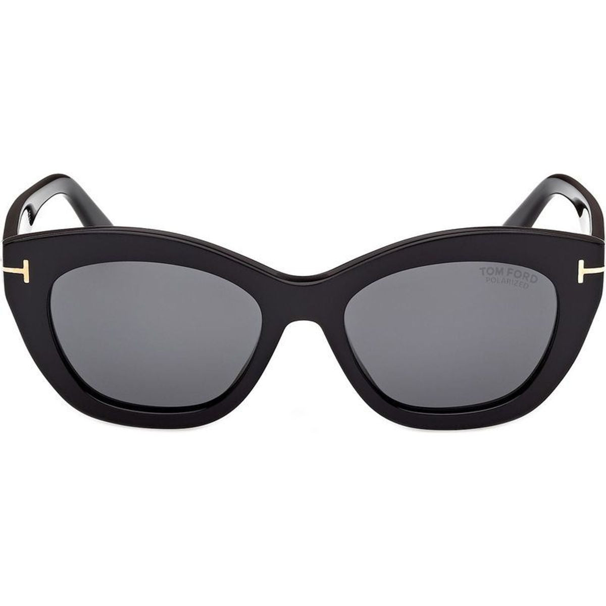 Linda 02 FT1285, Shiny Black/Smoke Polarised Lenses