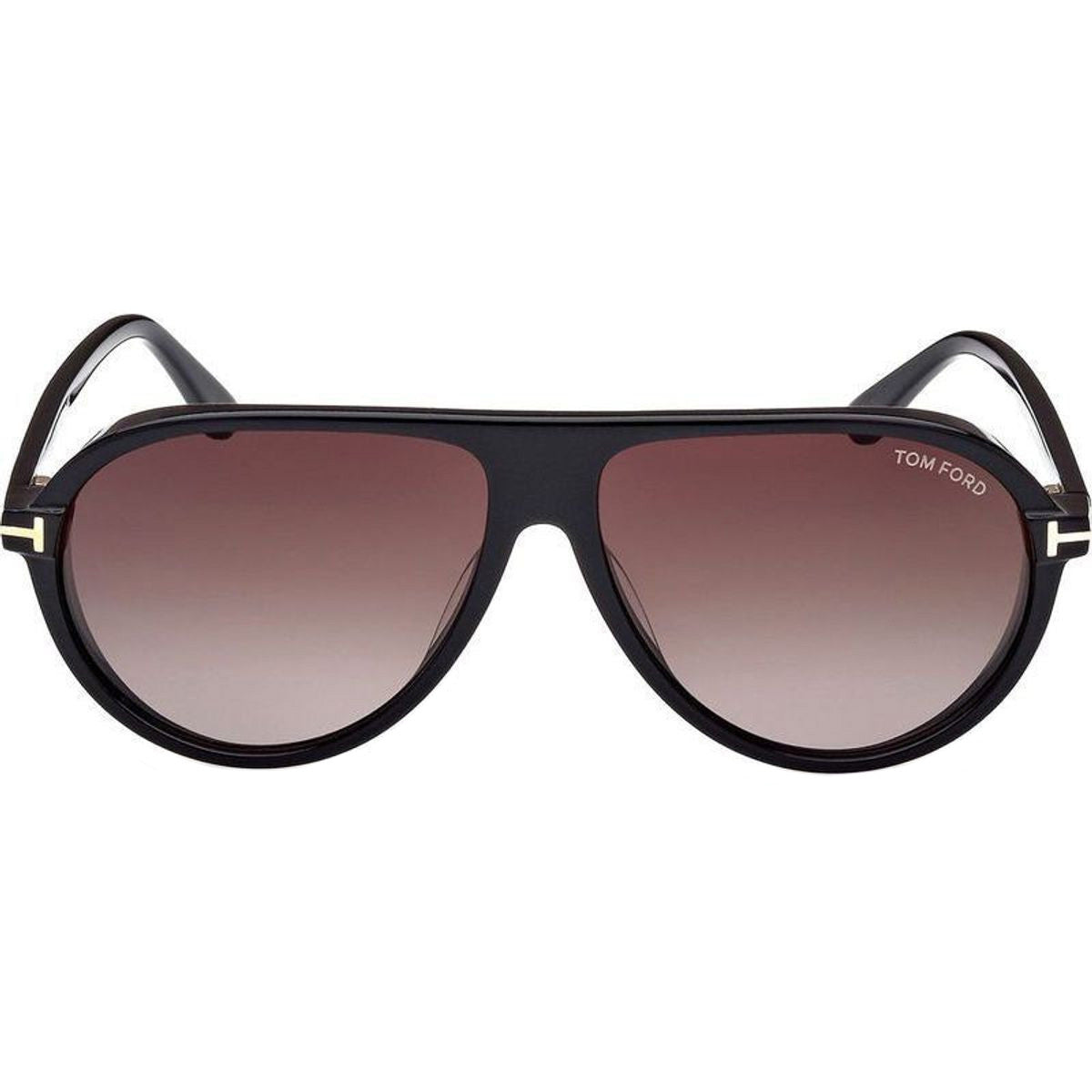 Marcus FT1023, Shiny Black/Smoke Gradient Lenses