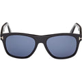 Marlon 02 FT1284, Shiny Black/Blue Lenses
