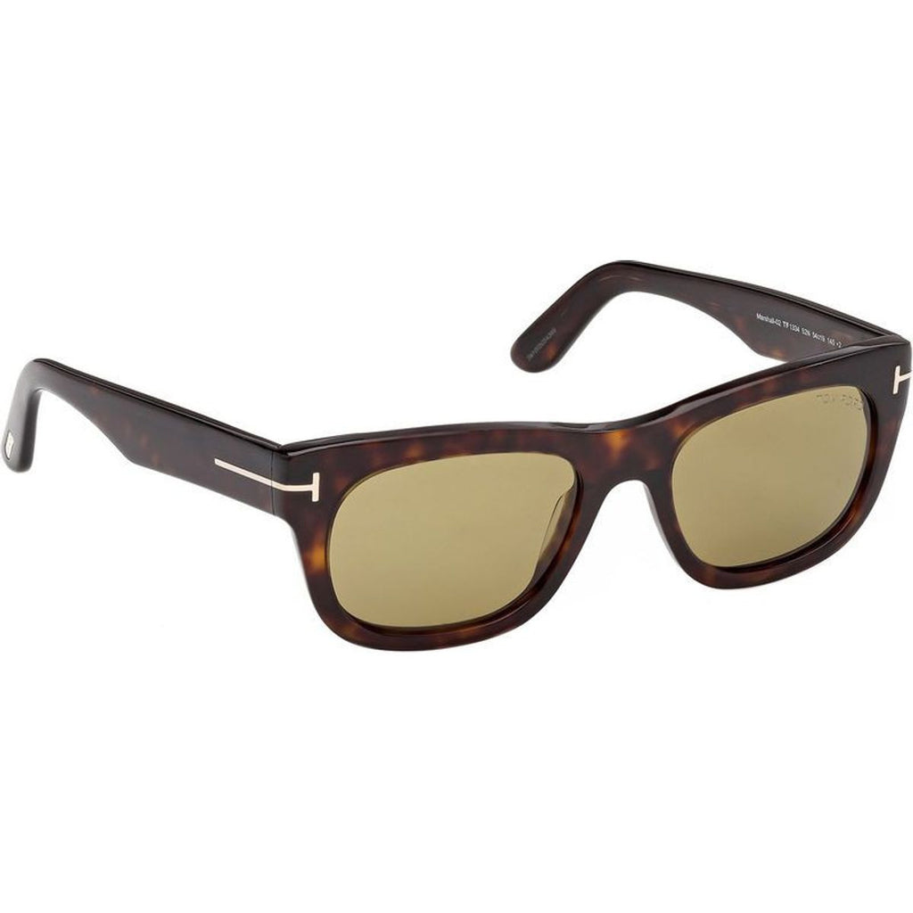 Marshall 02 FT1334, Dark Havana/Green Lenses