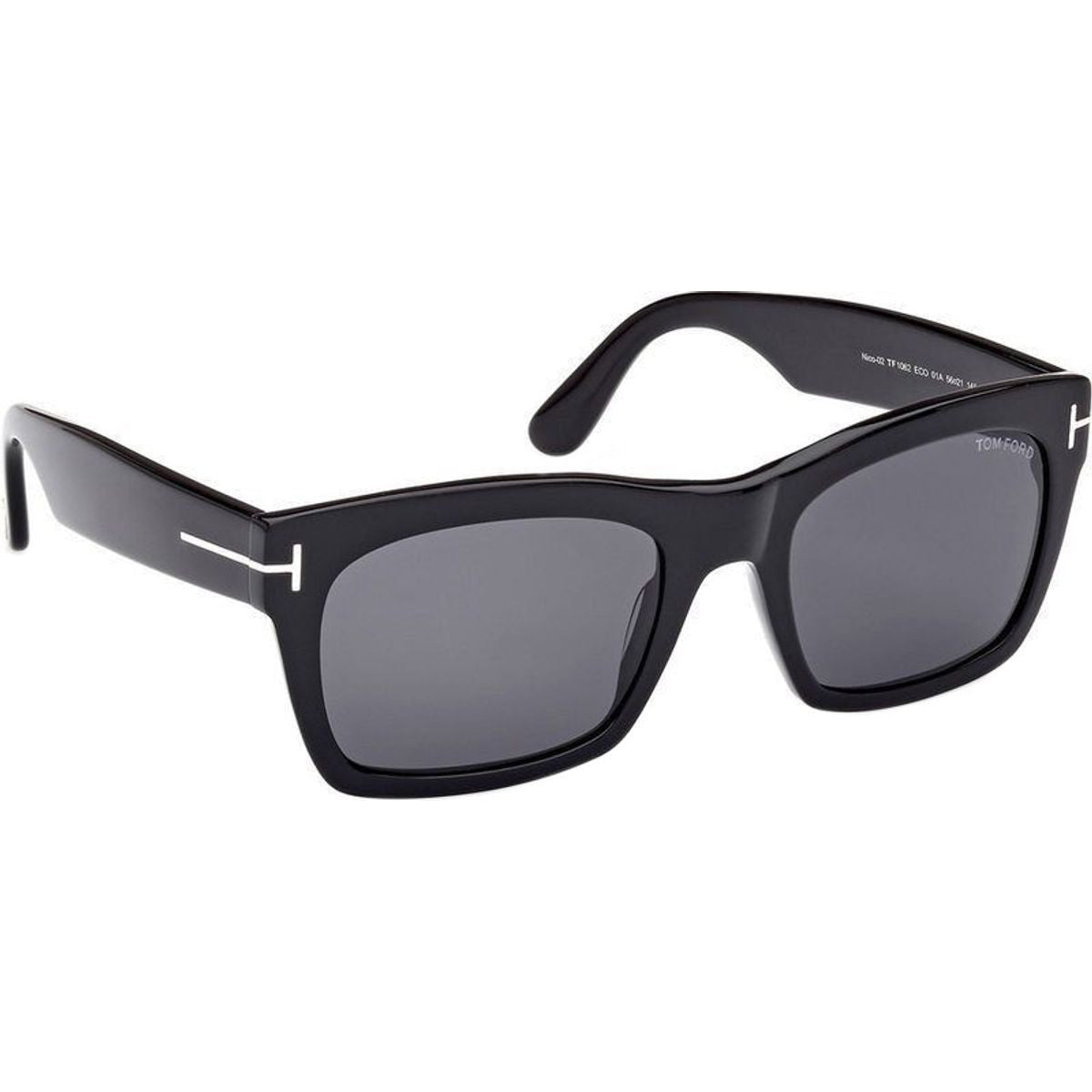Nico FT1062, Shiny Black/Smoke Lenses