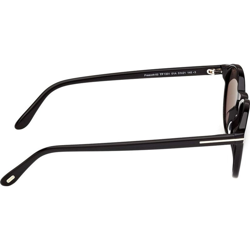 Prescott 02 FT1331, Shiny Black/Smoke Lenses