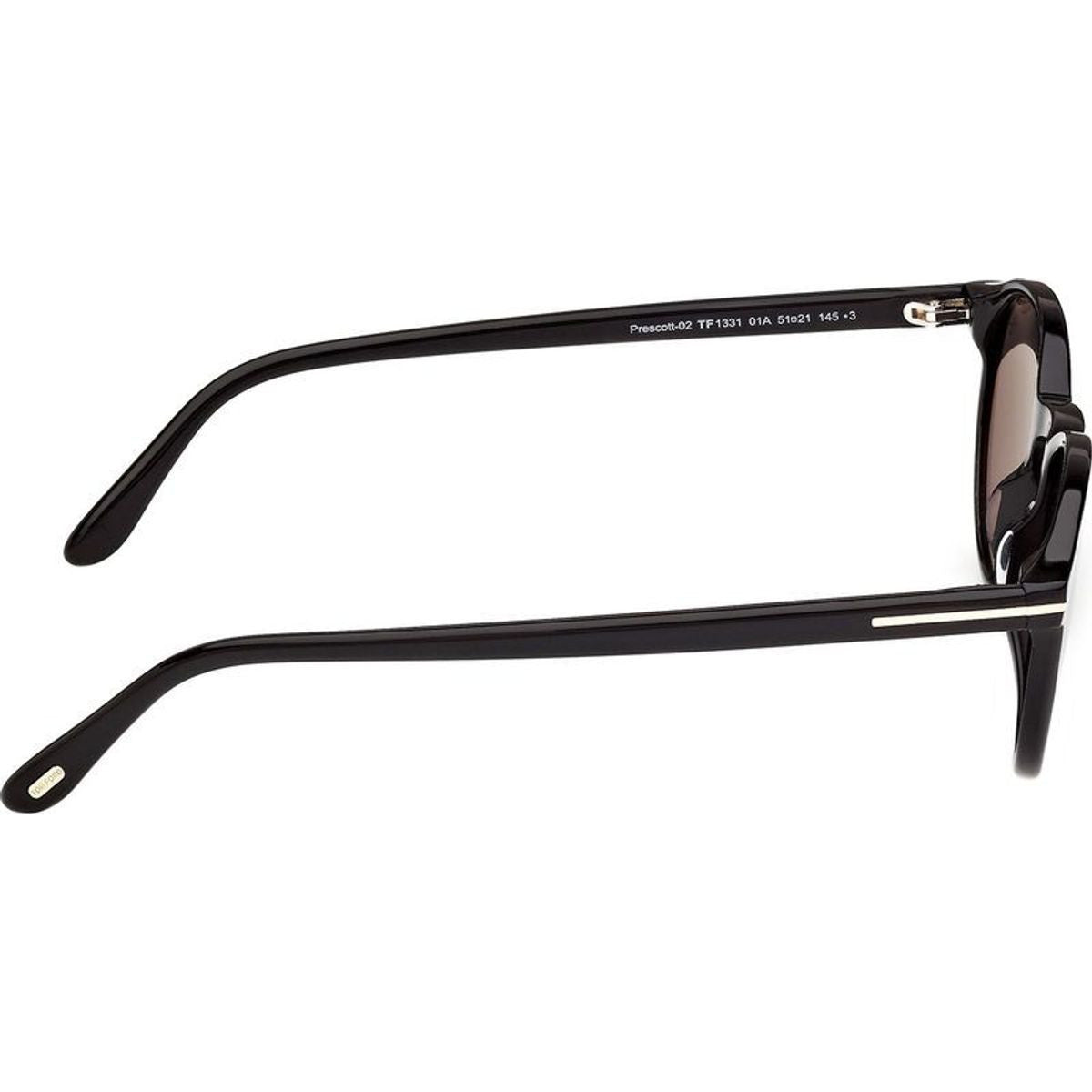 Prescott 02 FT1331, Shiny Black/Smoke Lenses