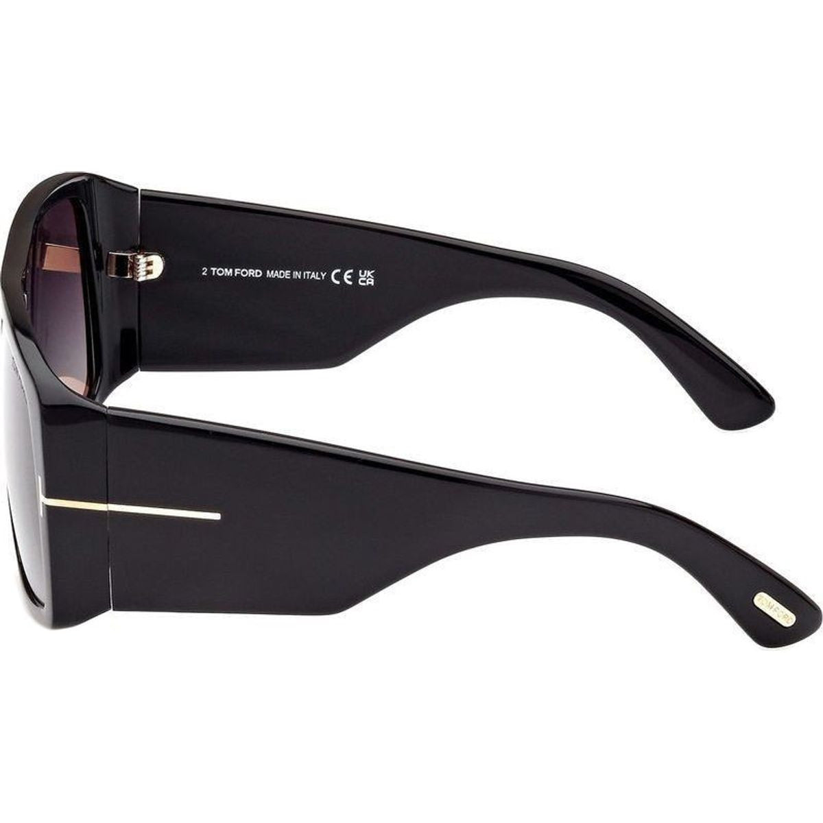 Raven FT1036, Shiny Black/Smoke Gradient Lenses