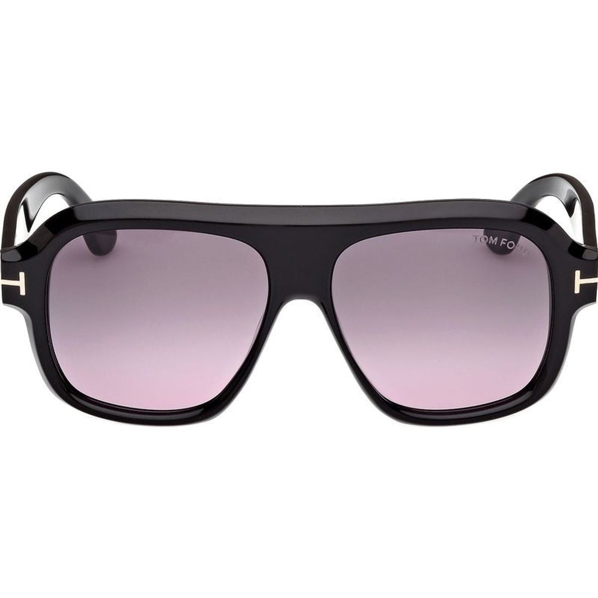 Rhonda 02 FT1324, Shiny Black/Smoke Gradient Lenses