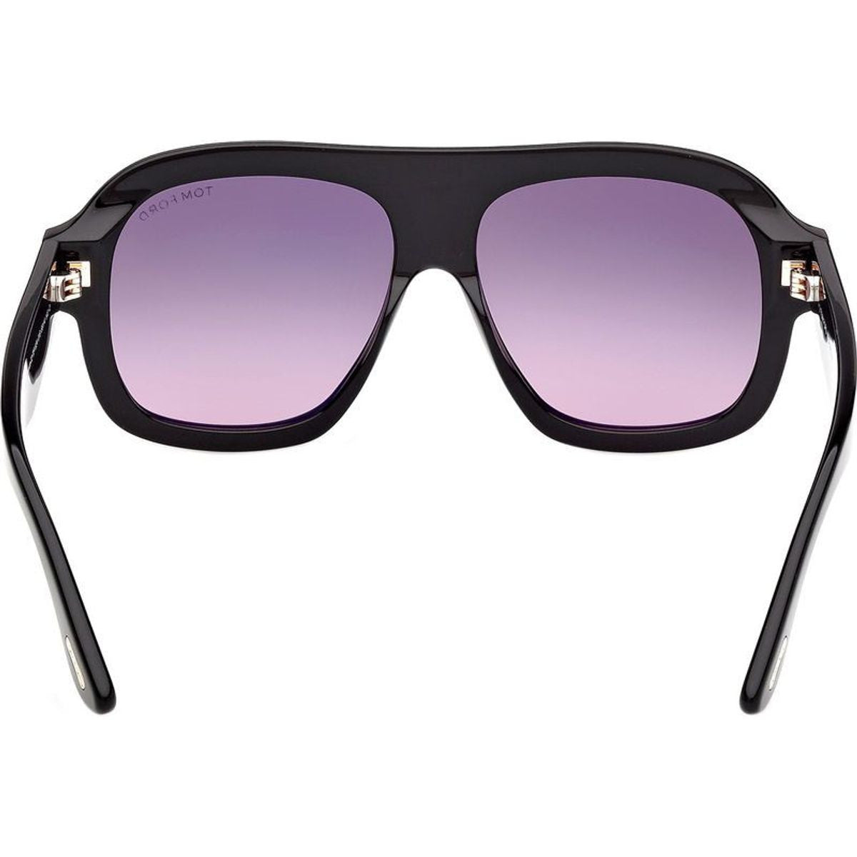 Rhonda 02 FT1324, Shiny Black/Smoke Gradient Lenses