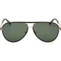 Rupert 02 FT1340, Shiny Black/Green Lenses