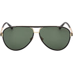 Rupert 02 FT1340, Shiny Black/Green Lenses