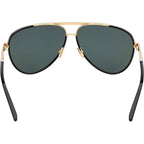 Rupert 02 FT1340, Shiny Black/Green Lenses