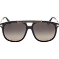 Sam 02 FT1306, Shiny Black/Smoke Gradient Lenses
