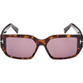 Silvano FT0989, Dark Havana/Violet Lenses