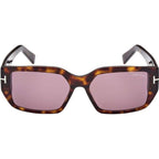 Silvano FT0989, Dark Havana/Violet Lenses