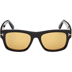 Smith 02 FT1303, Shiny Black/Brown Lenses 53 Eye Size