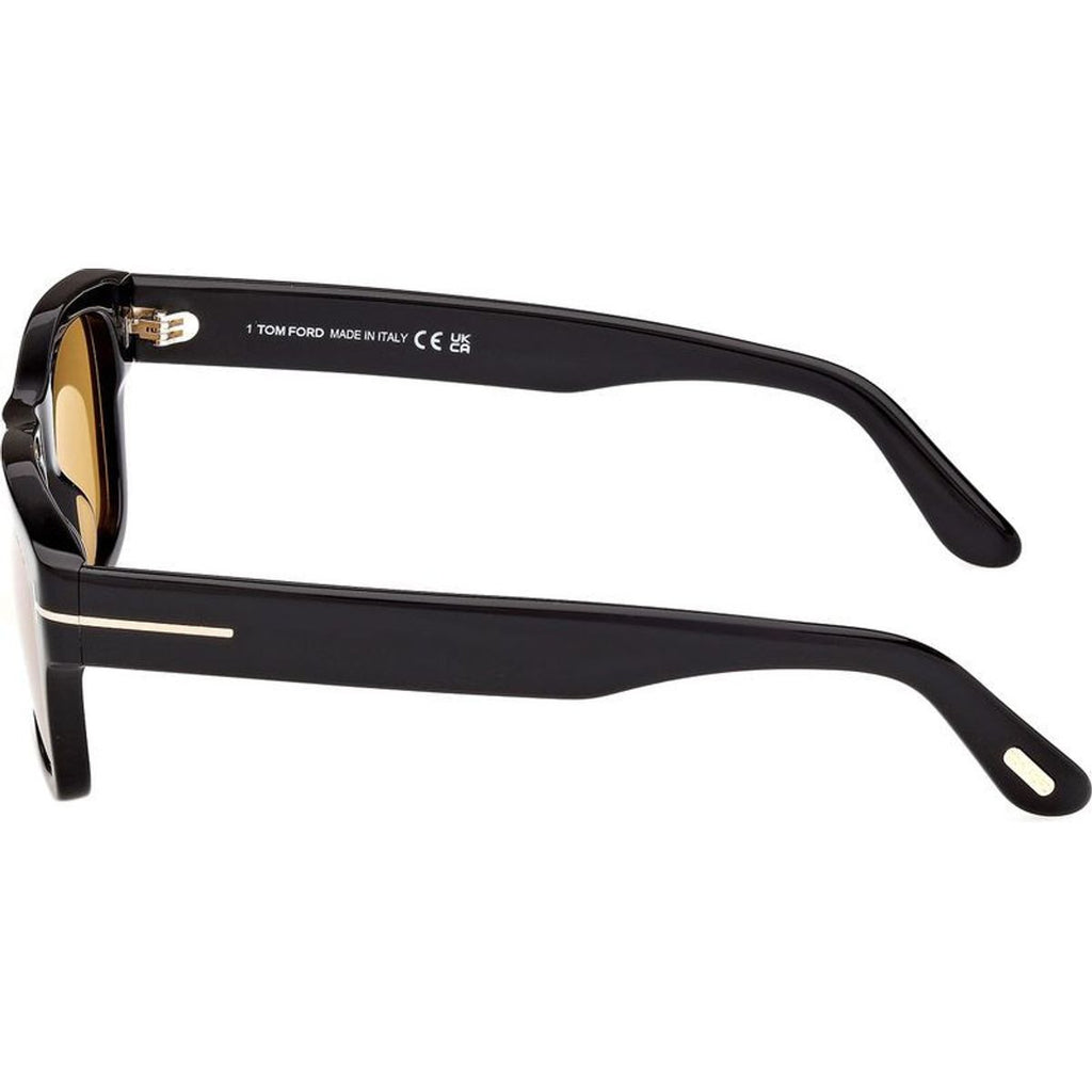 Smith 02 FT1303, Shiny Black/Brown Lenses 53 Eye Size