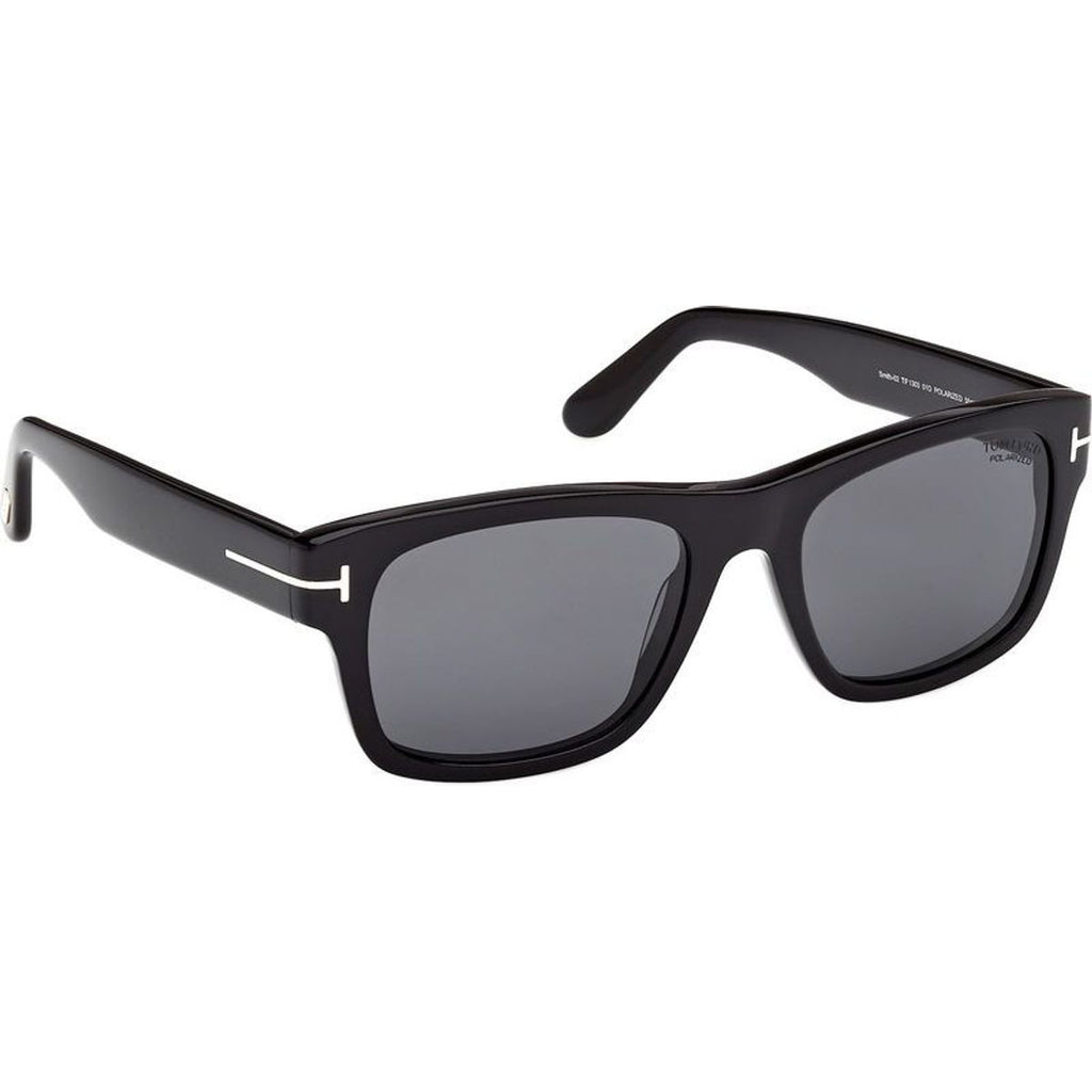 Smith 02 FT1303, Shiny Black/Smoke Polarised Lenses 55 Eye Size