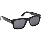 Smith 02 FT1303, Shiny Black/Smoke Polarised Lenses 55 Eye Size
