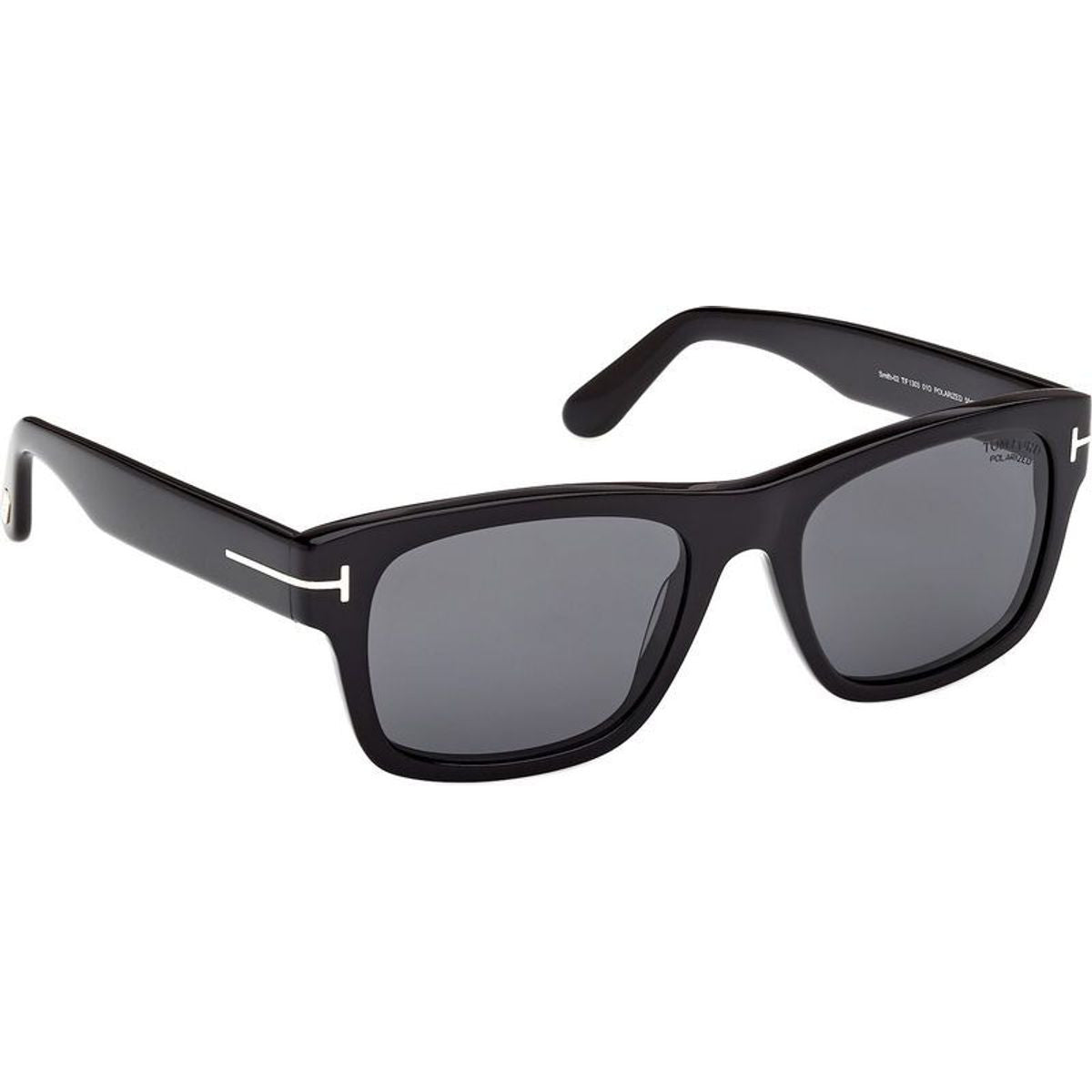 Smith 02 FT1303, Shiny Black/Smoke Polarised Lenses 55 Eye Size