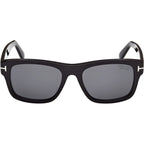 Smith 02 FT1303, Shiny Black/Smoke Polarised Lenses 55 Eye Size