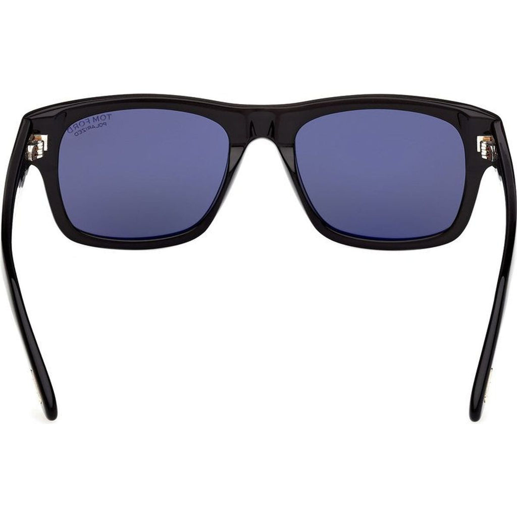 Smith 02 FT1303, Shiny Black/Smoke Polarised Lenses 55 Eye Size