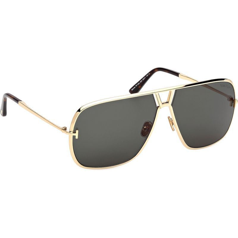Stavros FT1204, Shiny Deep Gold/Green Lenses