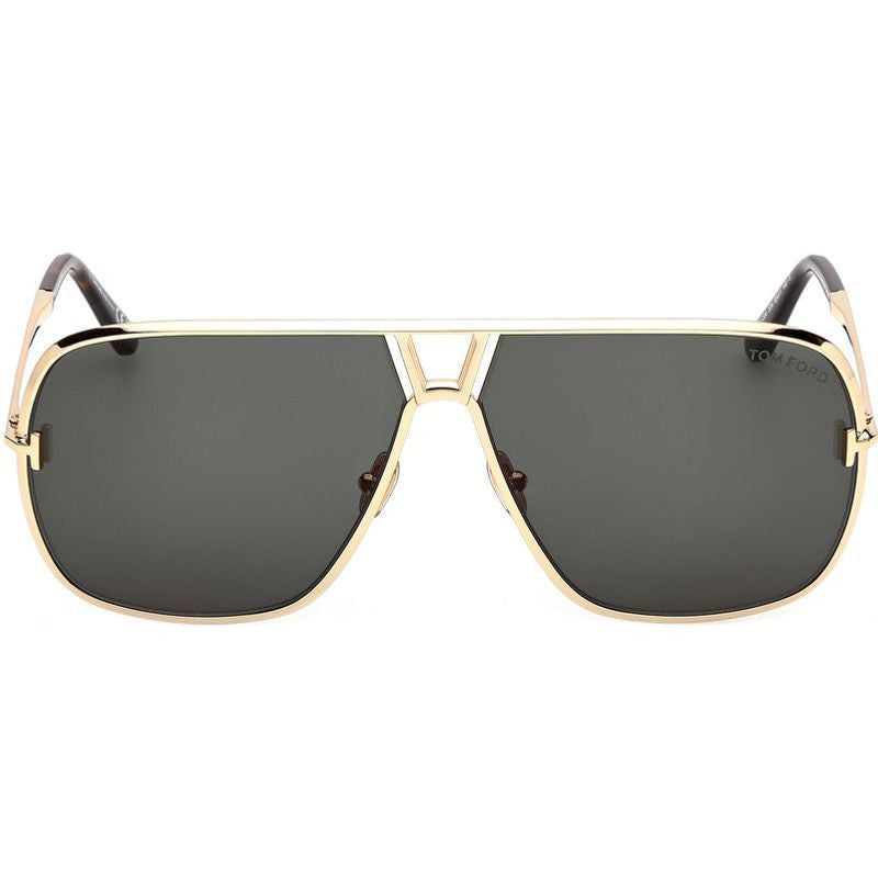 Stavros FT1204, Shiny Deep Gold/Green Lenses
