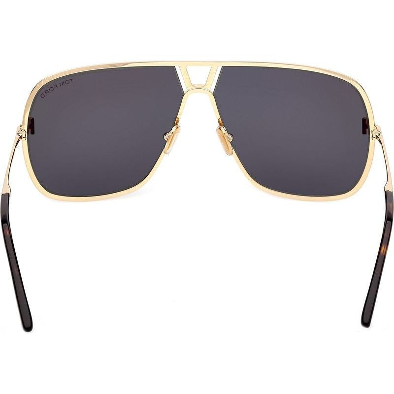 Stavros FT1204, Shiny Deep Gold/Green Lenses