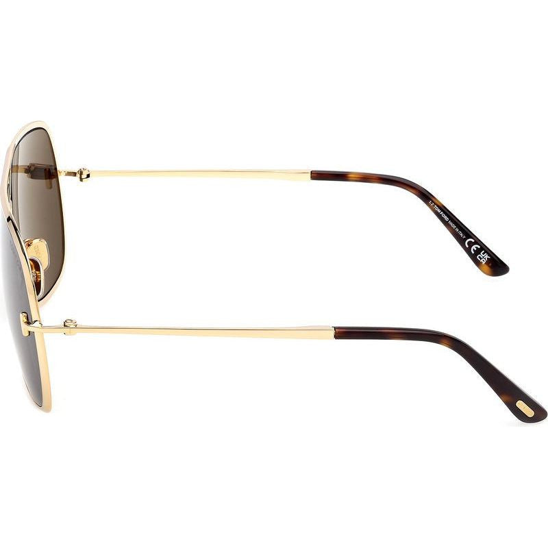 Stavros FT1204, Shiny Deep Gold/Green Lenses