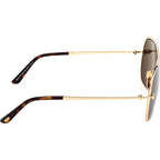 Stavros FT1204, Shiny Deep Gold/Green Lenses