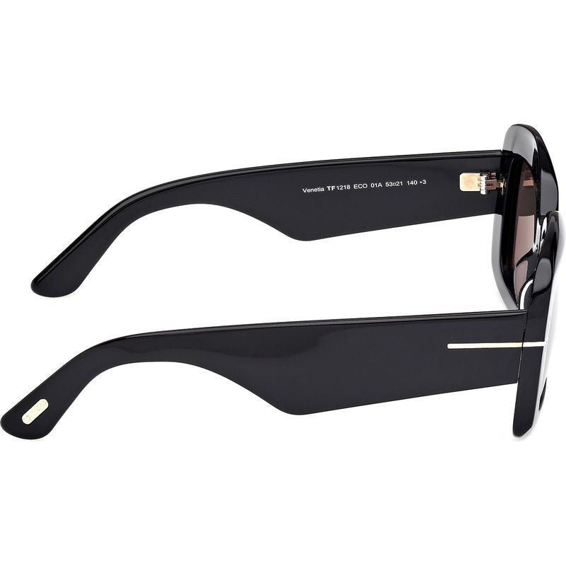 Venetia FT1218, Shiny Black/Smoke Lenses