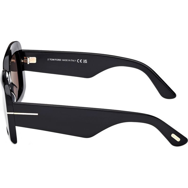 Venetia FT1218, Shiny Black/Smoke Lenses
