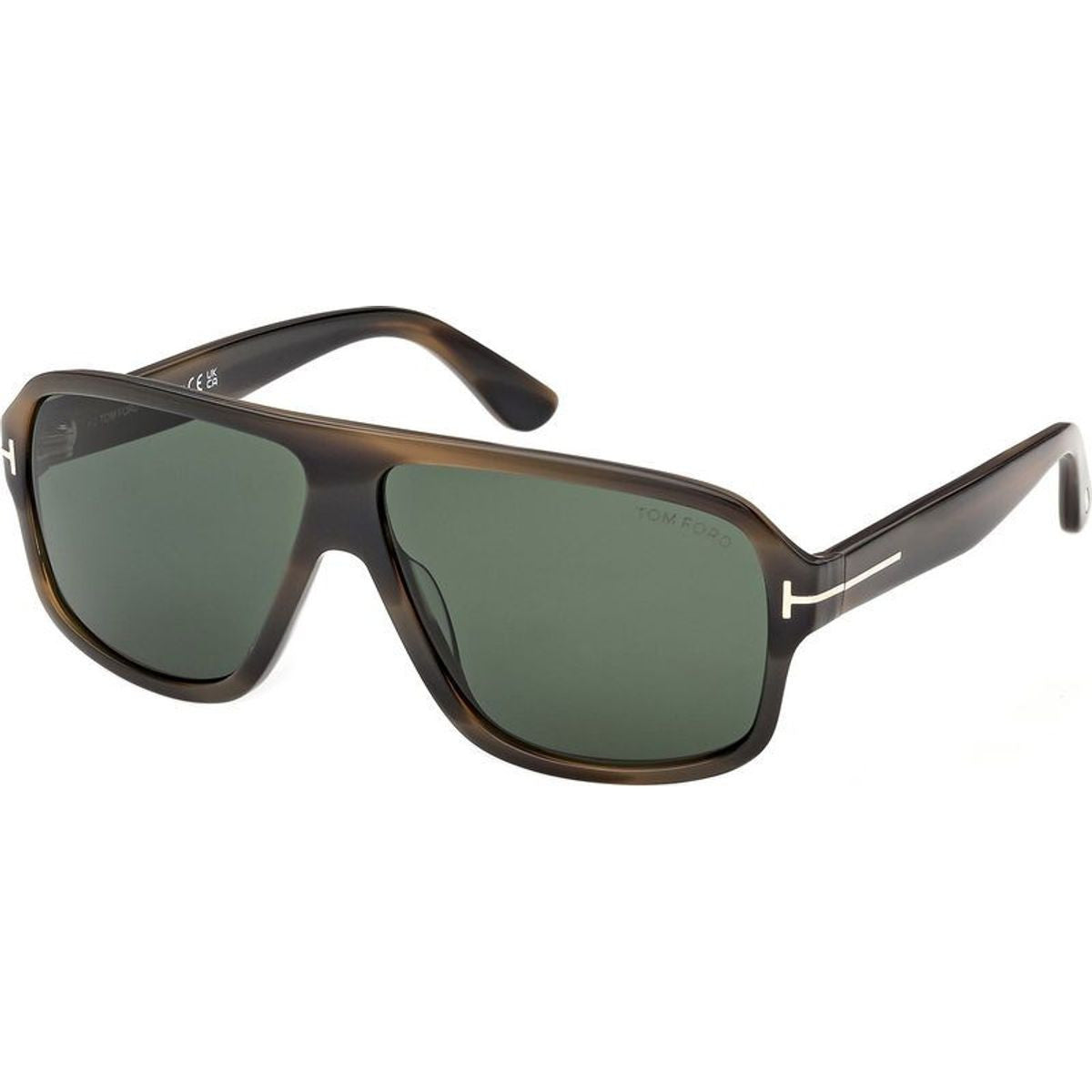 William 02 FT1335, Coloured Havana/Green Lenses