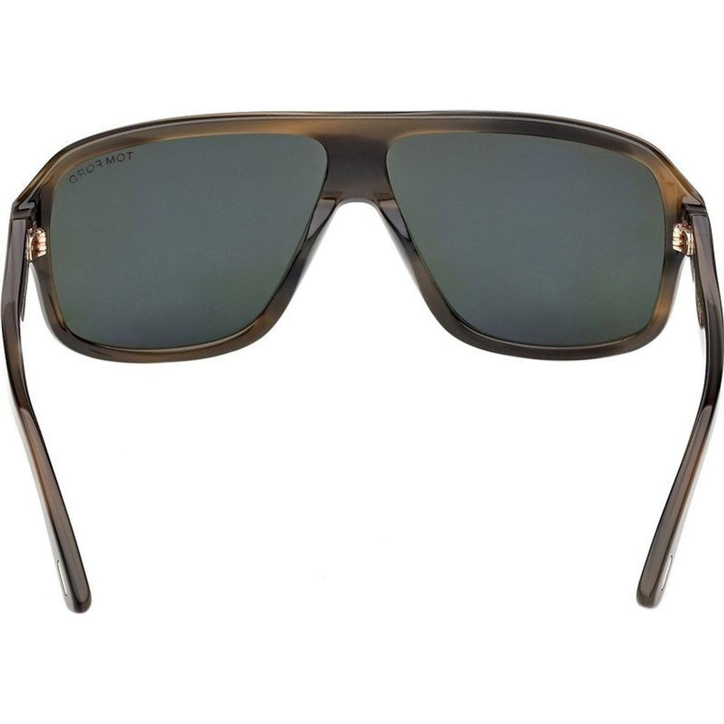 William 02 FT1335, Coloured Havana/Green Lenses