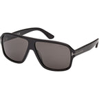 William 02 FT1335-N, Shiny Black/Smoke Lenses