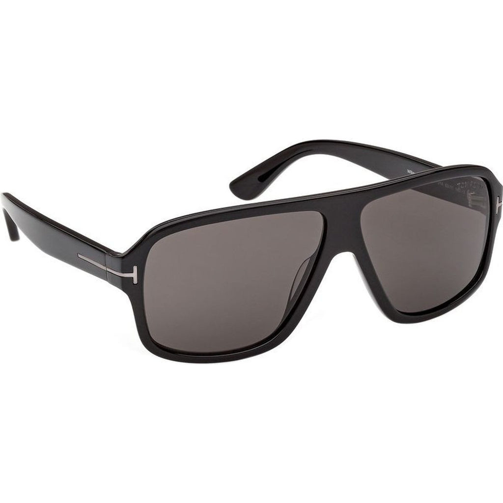 William 02 FT1335-N, Shiny Black/Smoke Lenses
