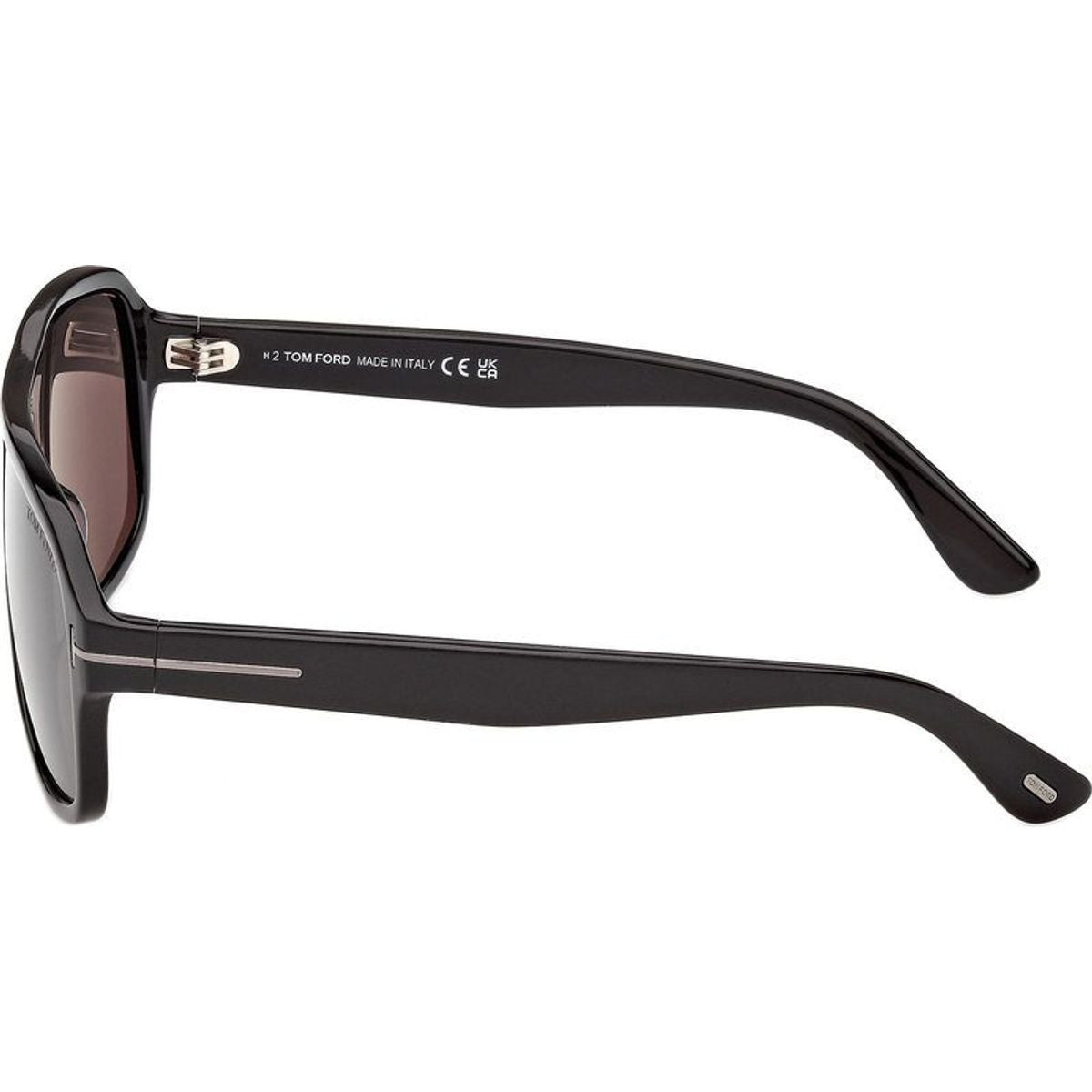 William 02 FT1335-N, Shiny Black/Smoke Lenses