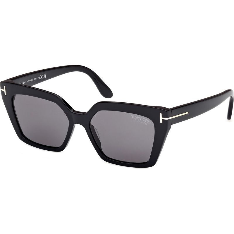 Winona FT1030, Shiny Black/Smoke Polarised Lenses