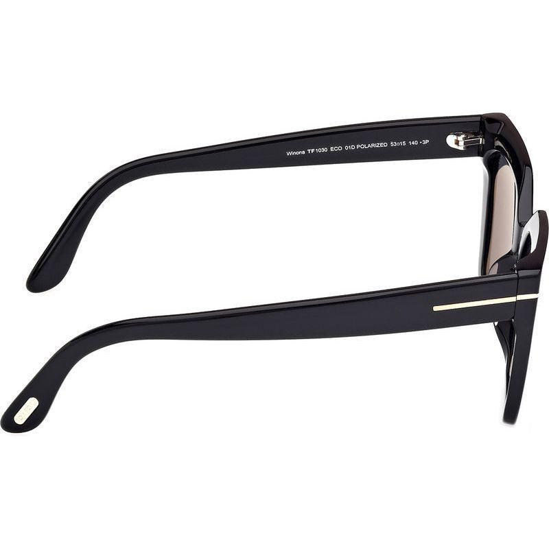 Winona FT1030, Shiny Black/Smoke Polarised Lenses