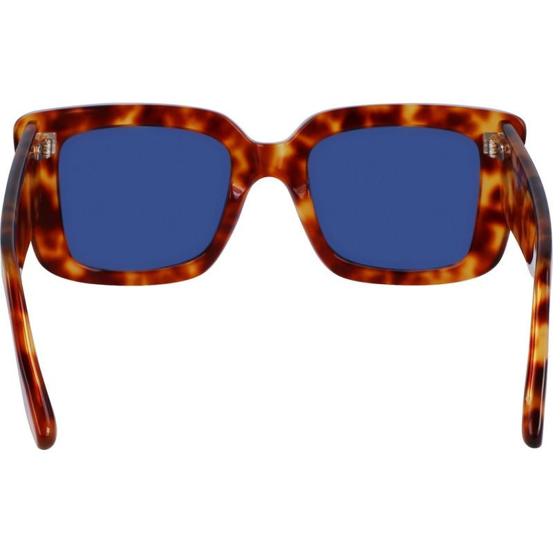 VB653S, Blonde Havana/Blue Lenses