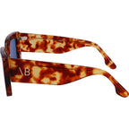 VB653S, Blonde Havana/Blue Lenses