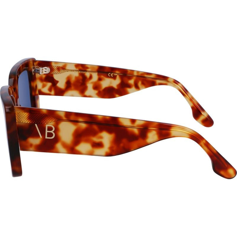 VB653S, Blonde Havana/Blue Lenses