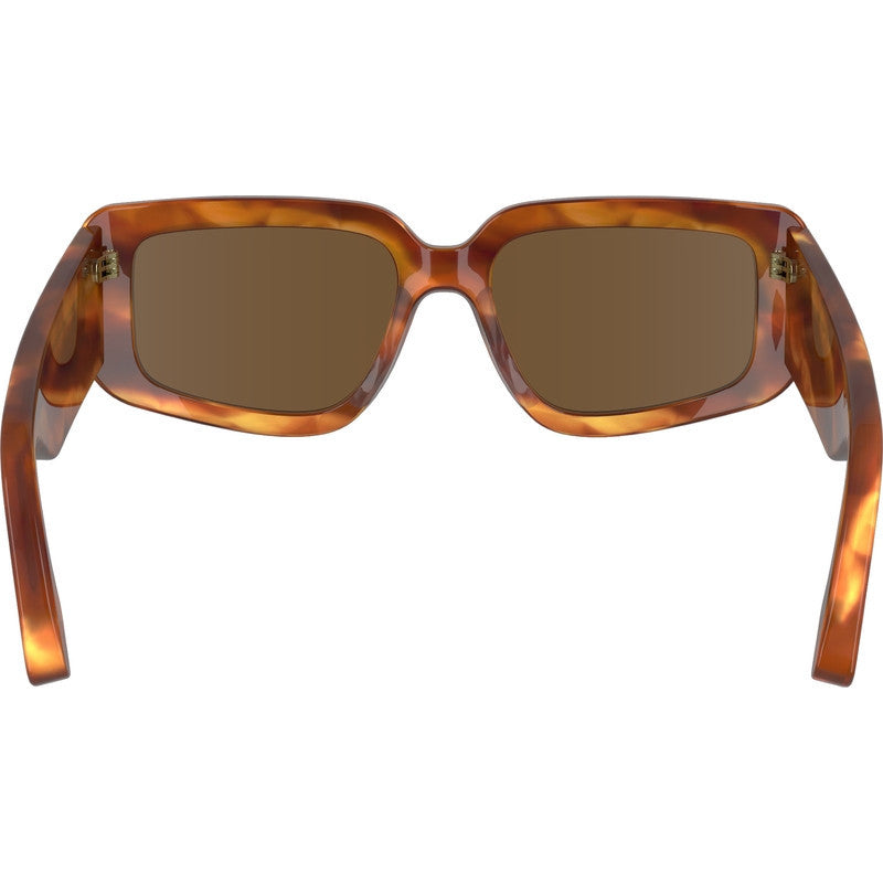 VB670S, Striped Blonde Havana/Brown Lenses