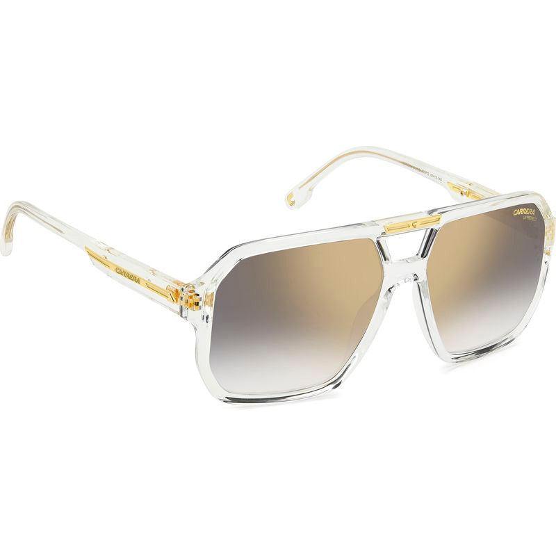 Victory C 01/S, Crystal/Grey Gold Mirror Lenses