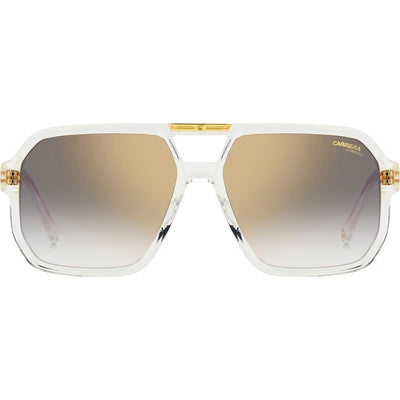 Victory C 01/S, Crystal/Grey Gold Mirror Lenses