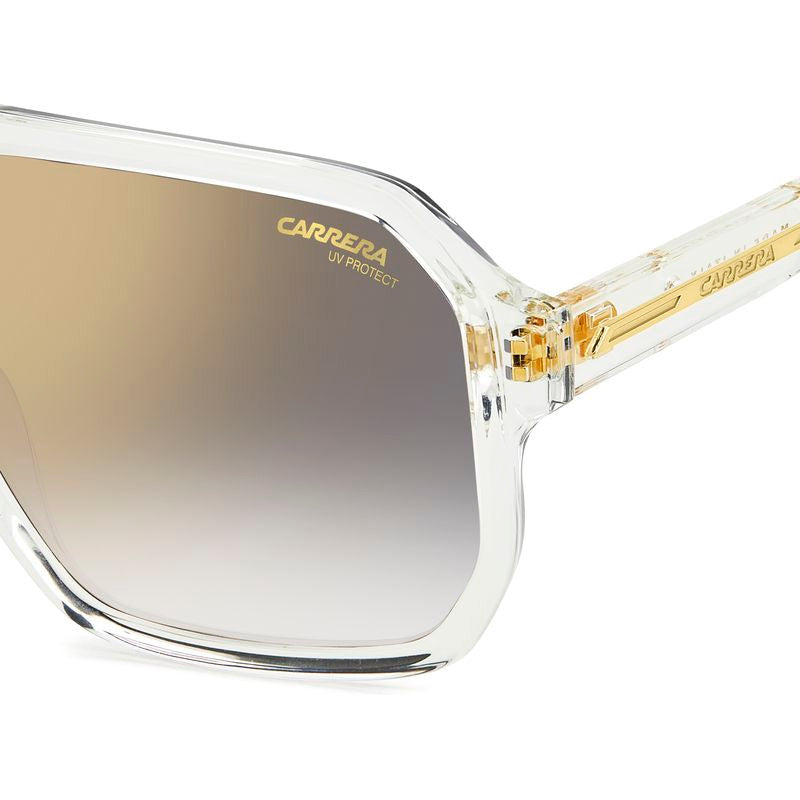 Victory C 01/S, Crystal/Grey Gold Mirror Lenses